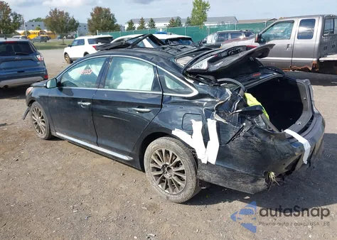 2015 Hyundai Sonata Limited z USA, uszkodzony, nr VIN 5NPE34AF7FH250502